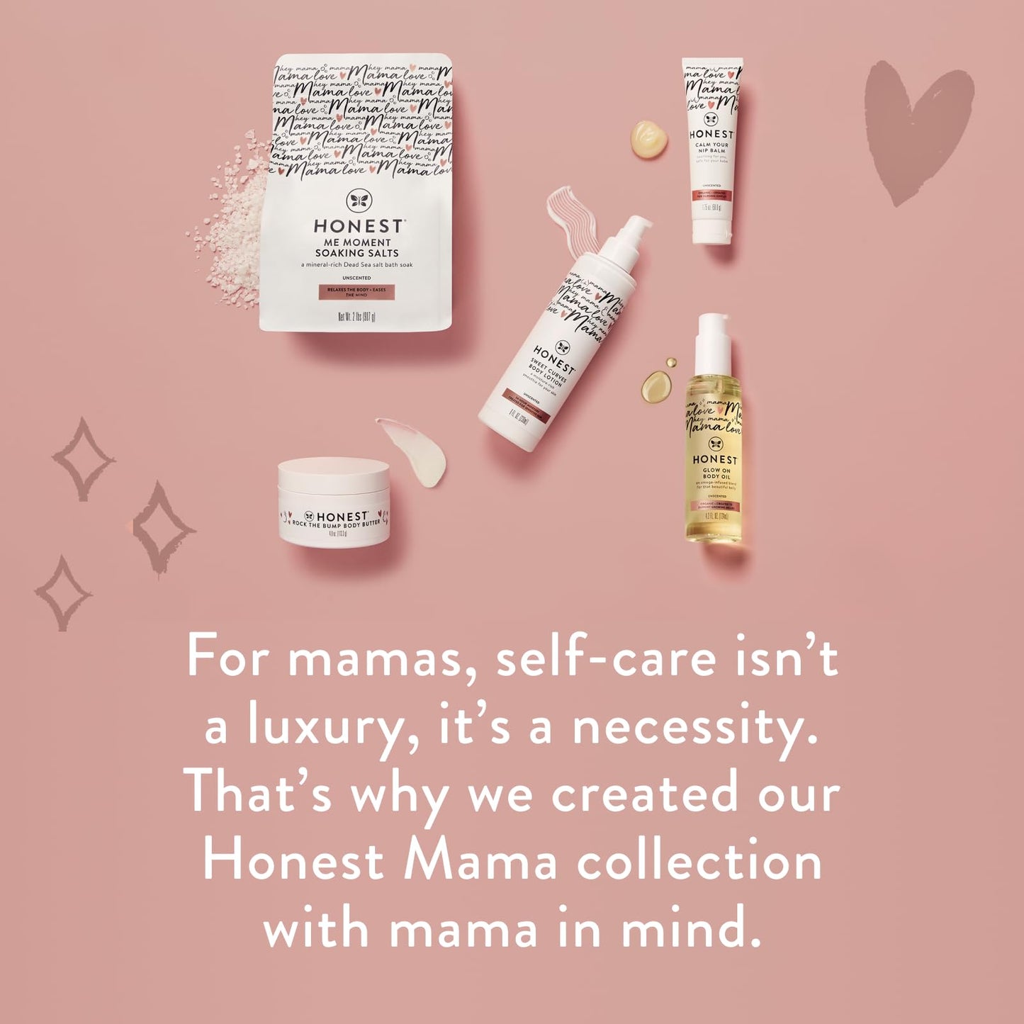The Honest Company Mama Rock The Bump 4 Ounce jar top view