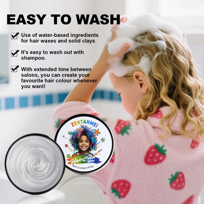 Zentanmei hair wax label showing 2.12 ounce size
