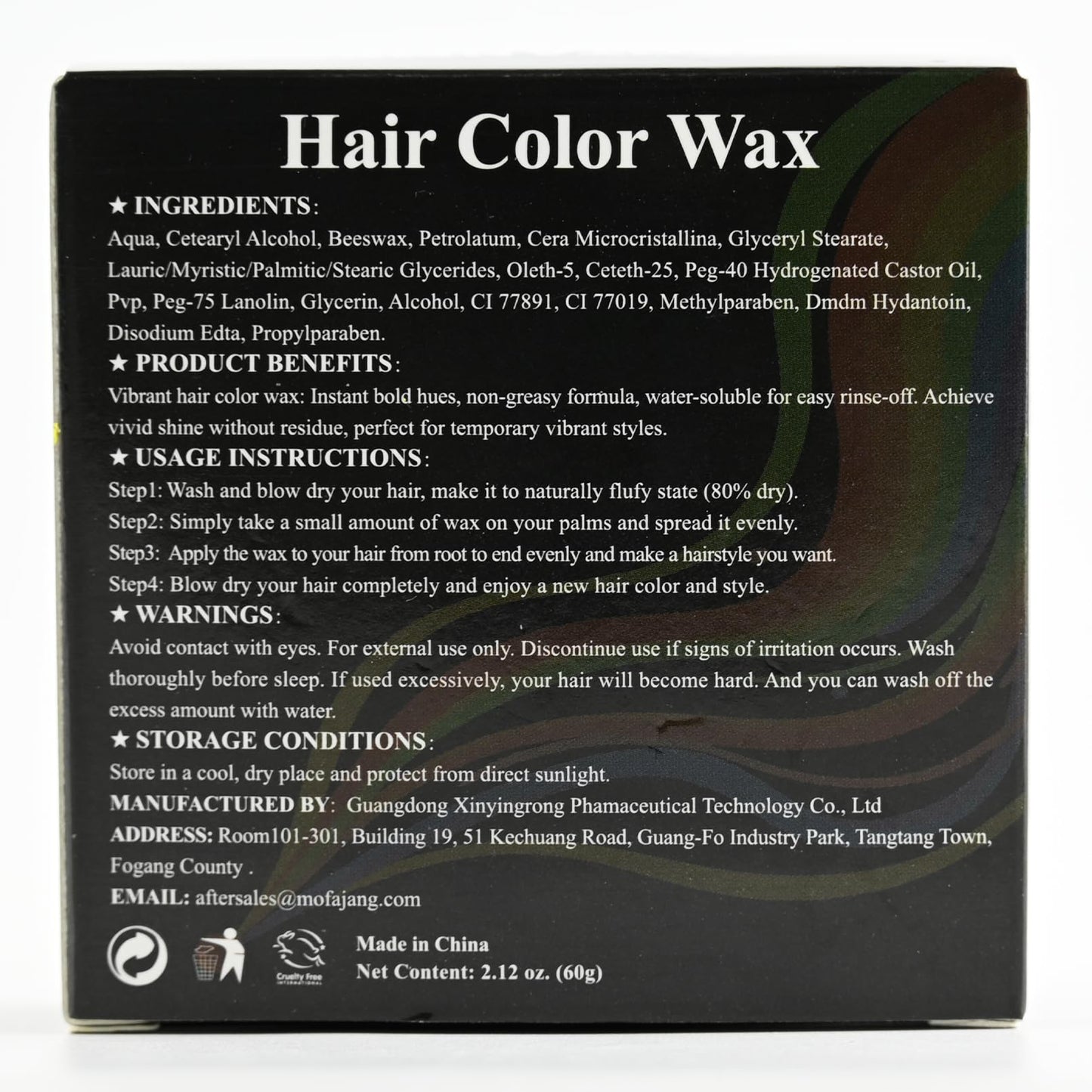 Kids with gray hair styled using temporary wax