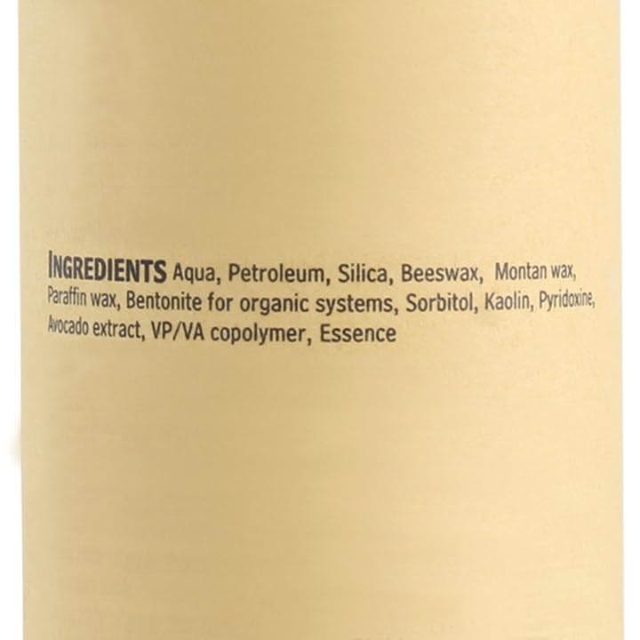 Lightweight hair finishing wax stick for all day hold