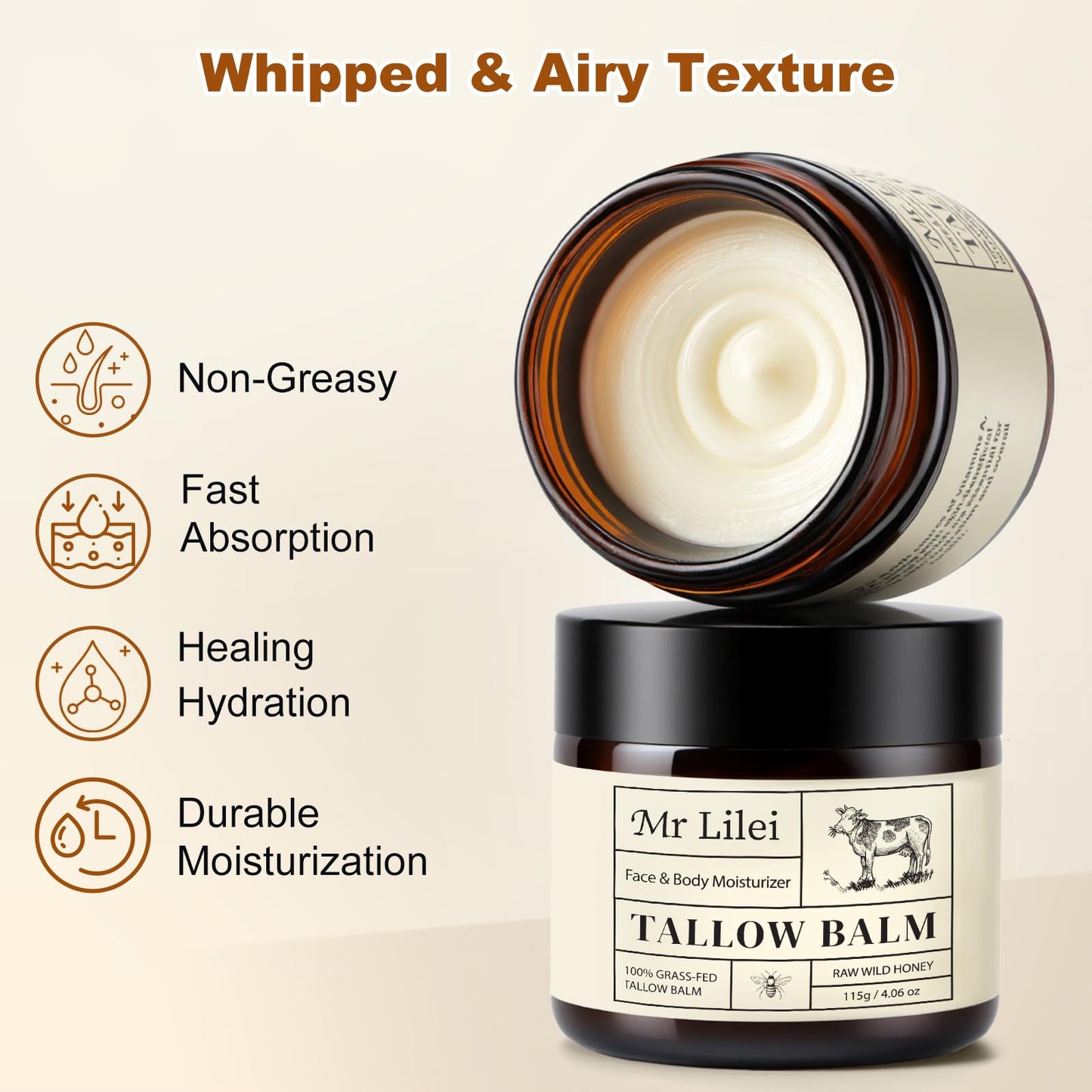 Lilei Beauty face and body moisturizer lifestyle shot