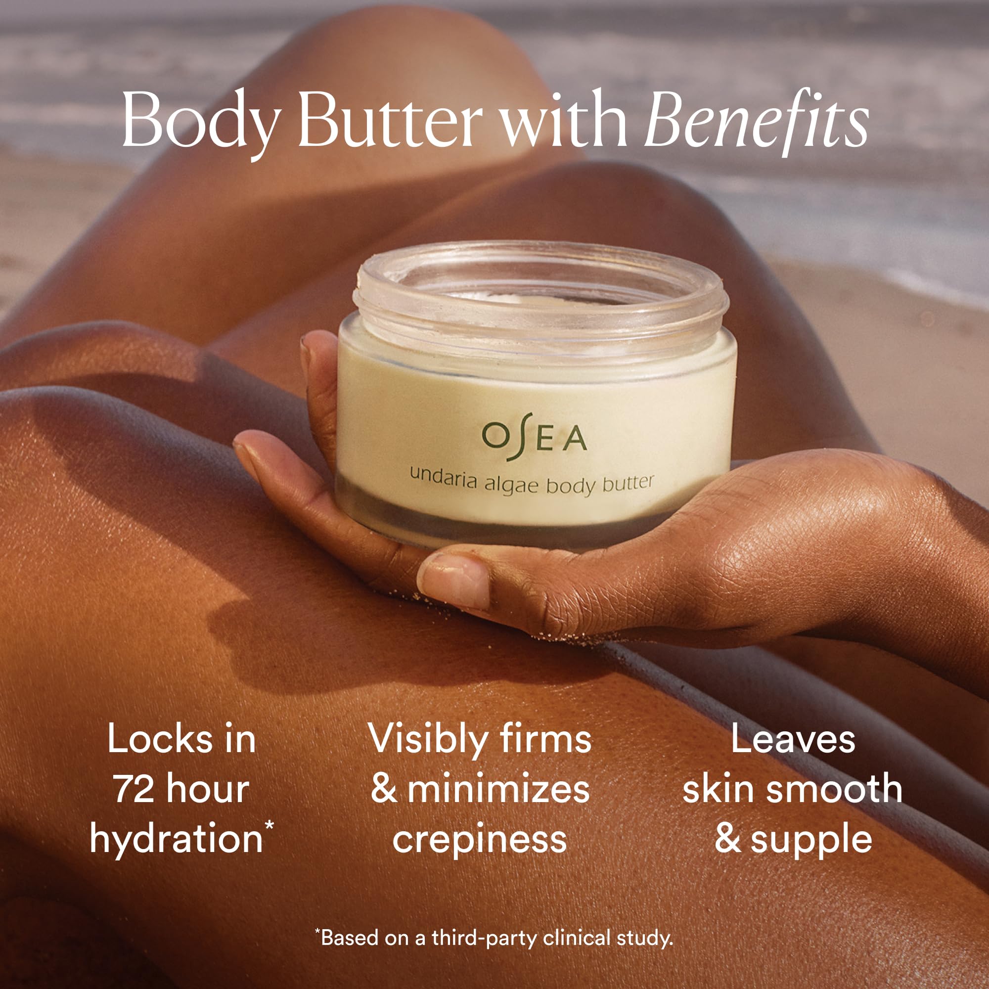 Side view of Osea Undaria Algae Body Butter packaging