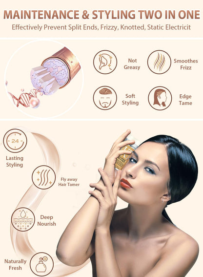 AnWoor smoothing pomade stick for kids and women edge control close up