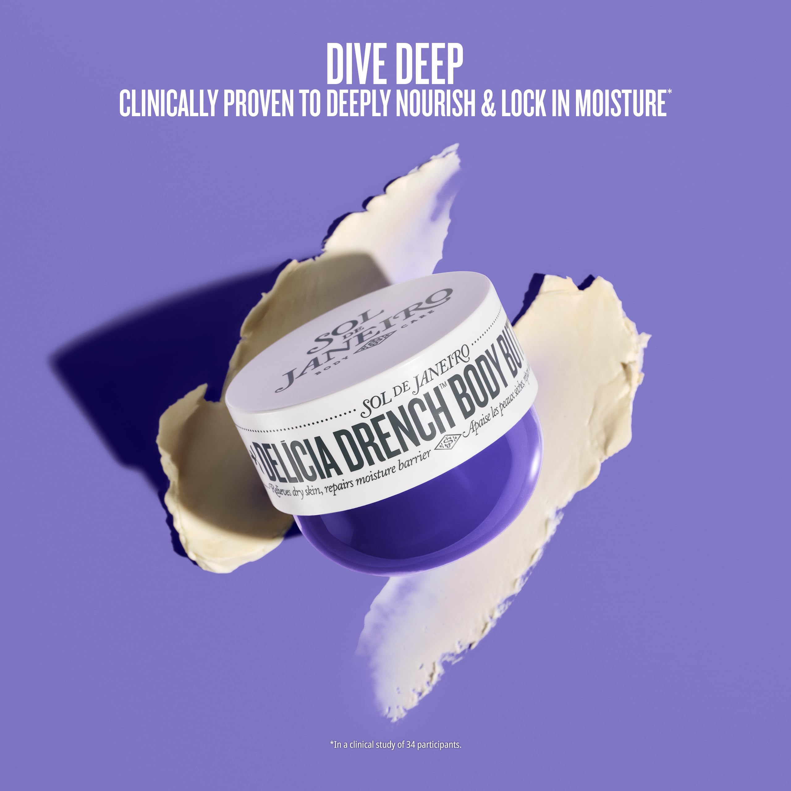 Sol De Janeiro Delicia Drench Body Butter whipped cream texture