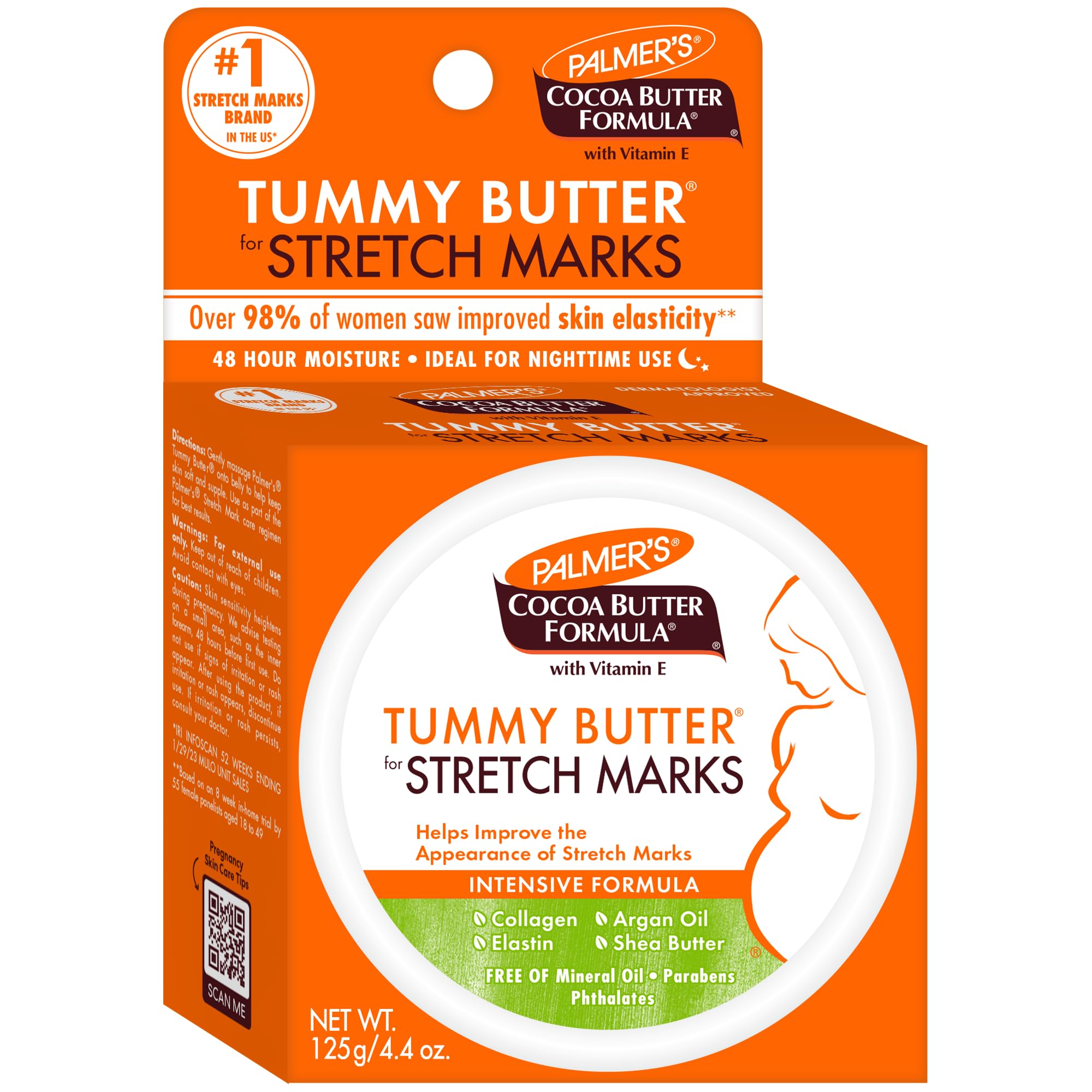Palmer's Tummy Butter jar texture and consistency
