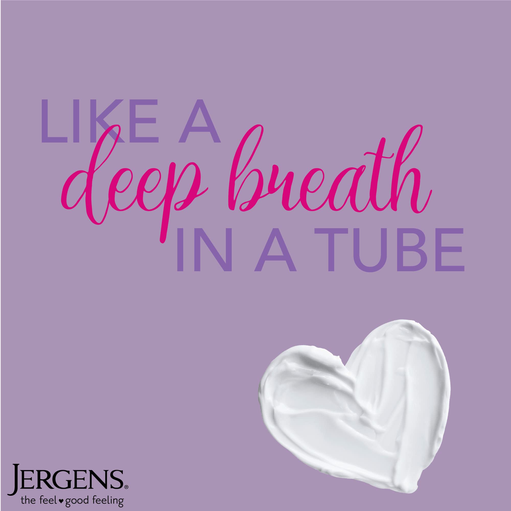Jergens Lavender Body Butter moisturizer tube packaging