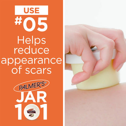 Palmer's Cocoa Butter Daily Skin Therapy jars arranged for retail