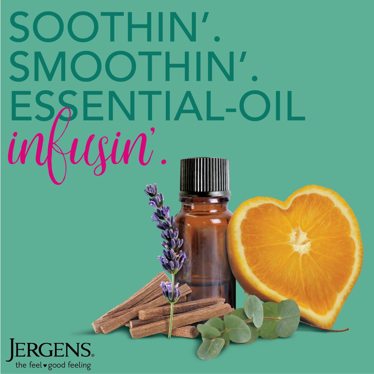 Jergens lavender body butter for dry skin relief