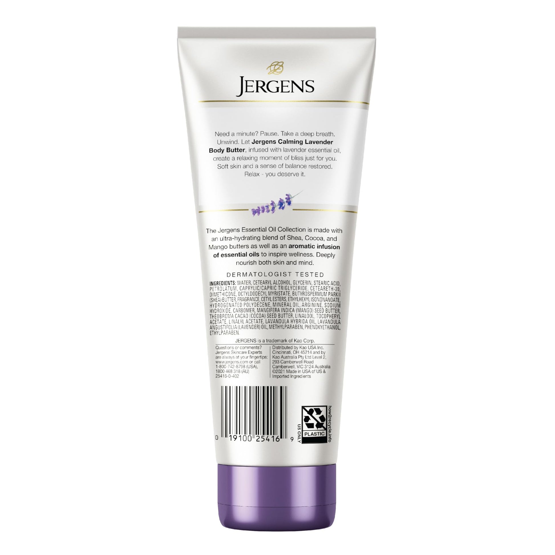 Premium Jergens hand and body butter for daily hydration