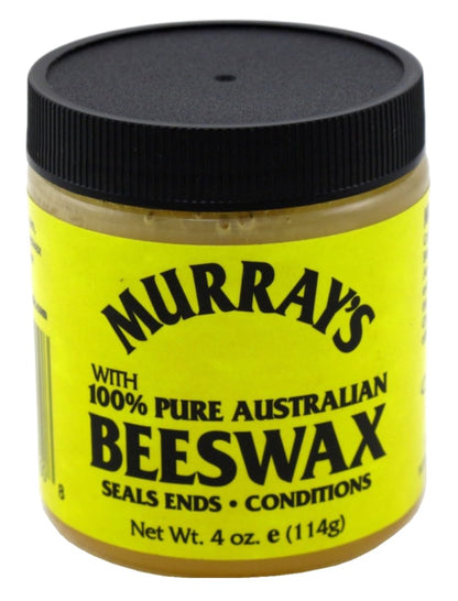 Side angle of Murray's hair styling beeswax 2 pack highlighting natural formula benefits for dreadlocks.