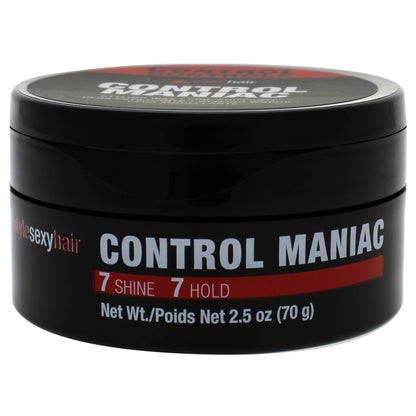 SexyHair firm hold control maniac hair wax for 72 hour humidity protection