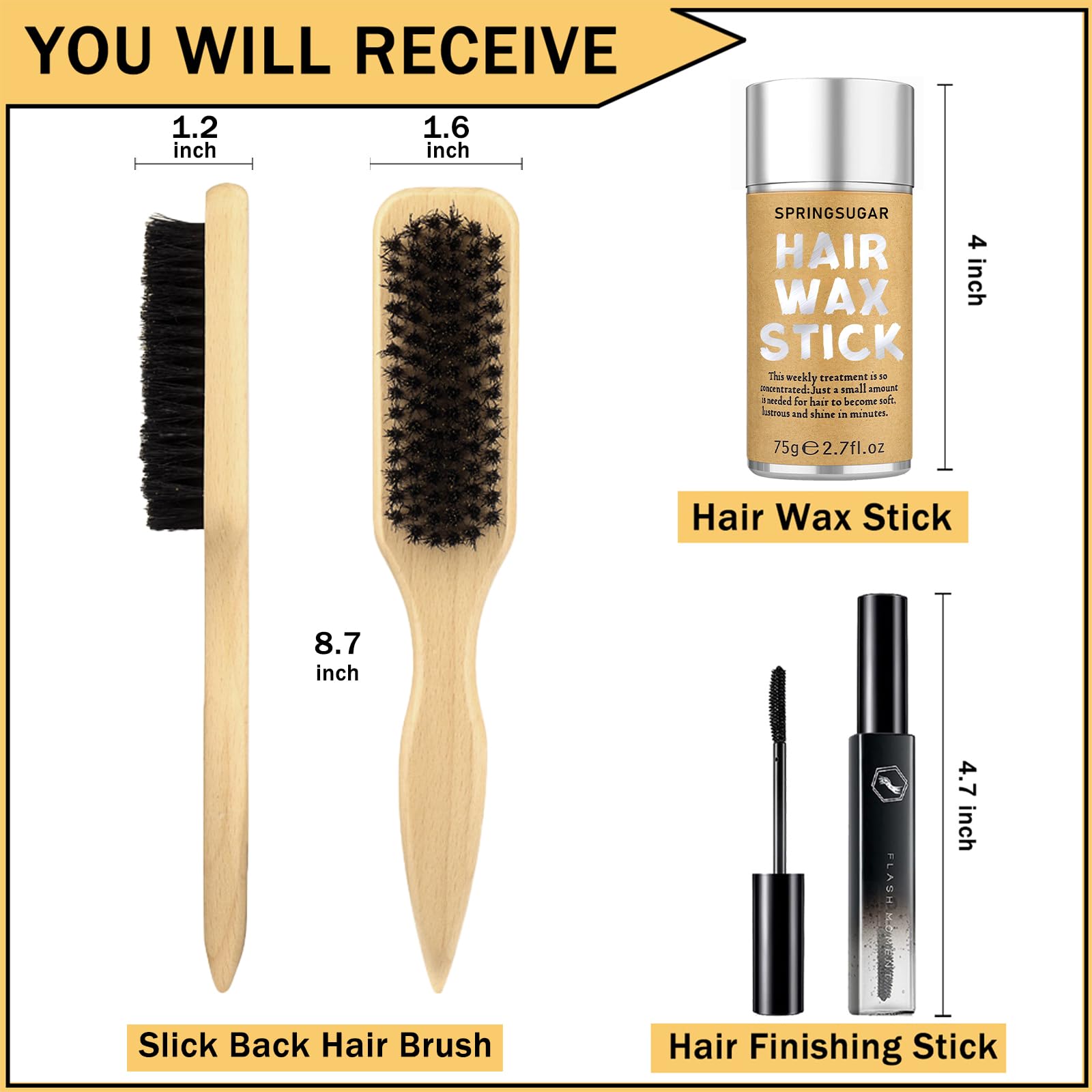 SpringSugar wax stick and finishing stick trio kit