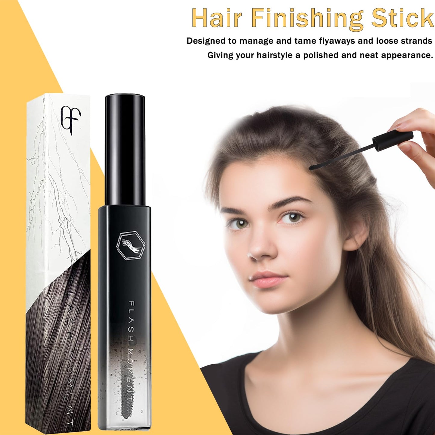 Three piece hair styling kit for sleek hairstyles