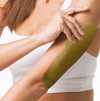 Guam Intensive Arms Slimming Mud Treatment with protective sleeves