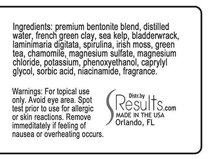 SResults thermogenic spa mud treatment for toning legs and buttocks
