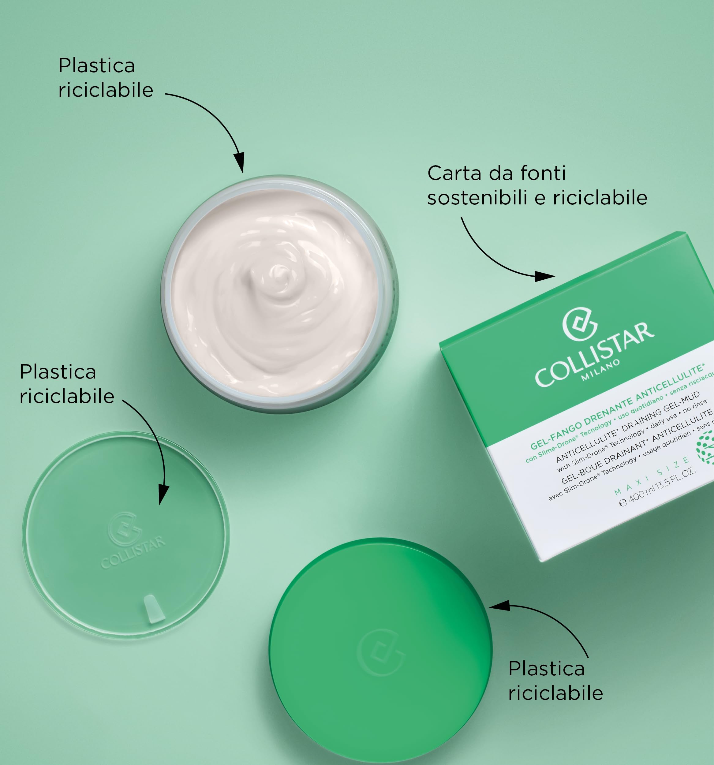 Authentic Collistar body care product for cellulite reduction