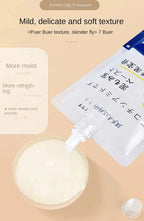 Niacinamide mud gel texture closeup for skin care