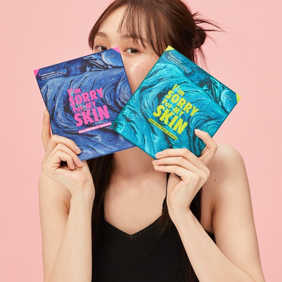 I'm Sorry For My Skin black tightening mud sheet mask