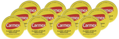 Bulk supply of Carmex Cold Sore Treatment jars imported from the USA