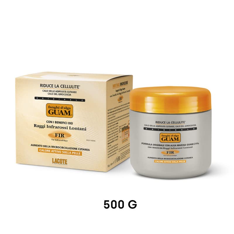 Guam seaweed mud texture and packaging details