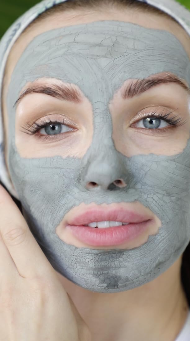 Kawar Dead Sea mud mask lifestyle and skincare routine shot