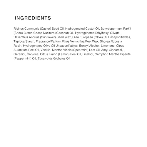 Kenra hair styling wax ingredients label