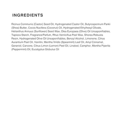 Kenra hair styling wax ingredients label