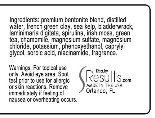 Full body treatment using SResults detox spa mud