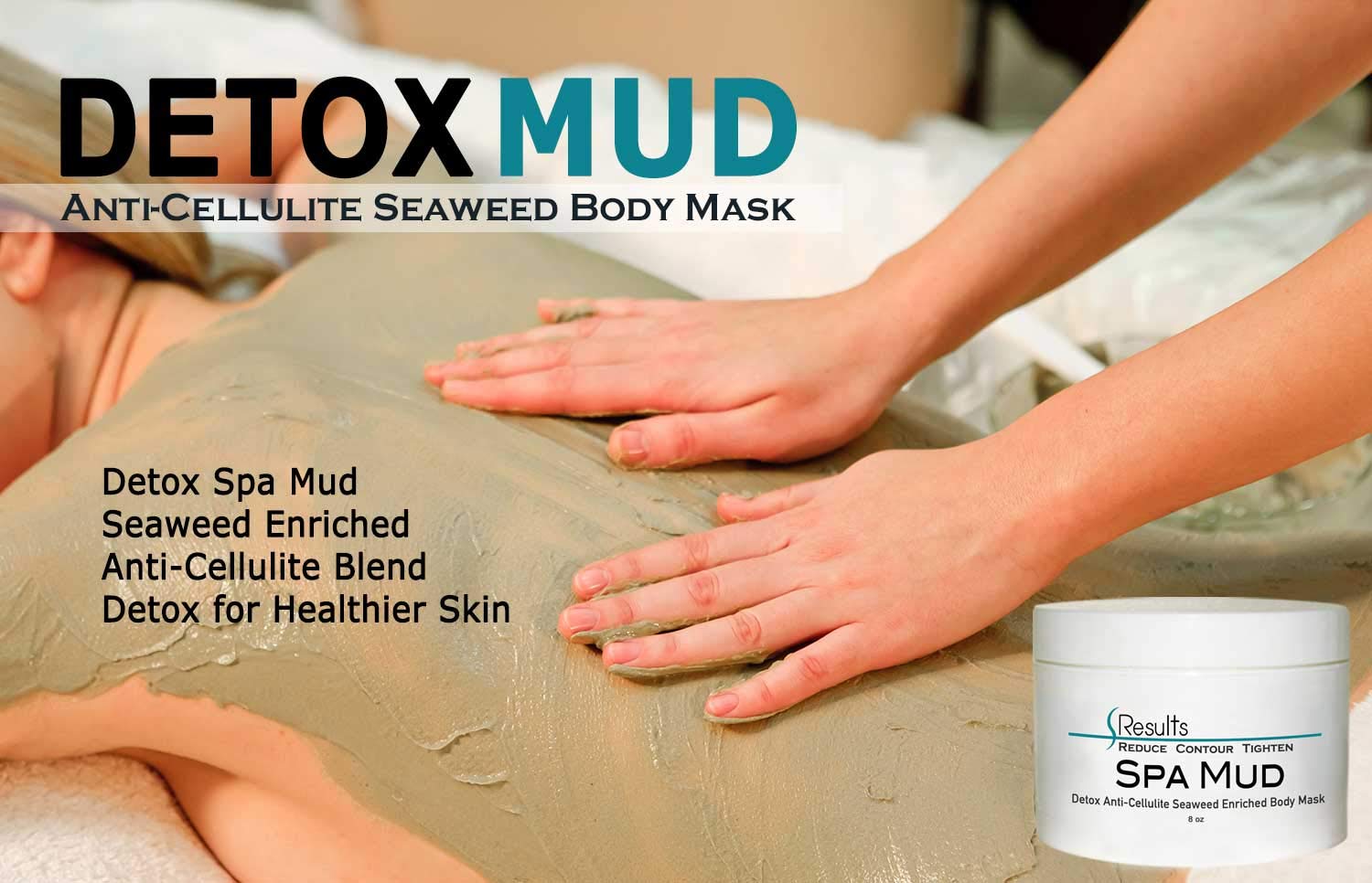 SResults body mask ingredients and skin benefits label