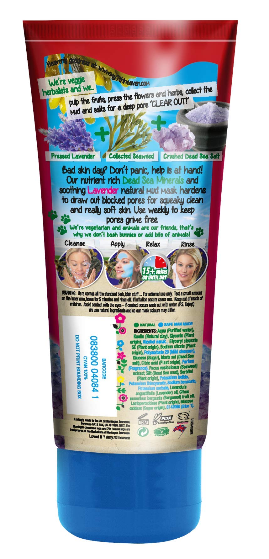 7th Heaven Dead Sea Mud Mask texture detail