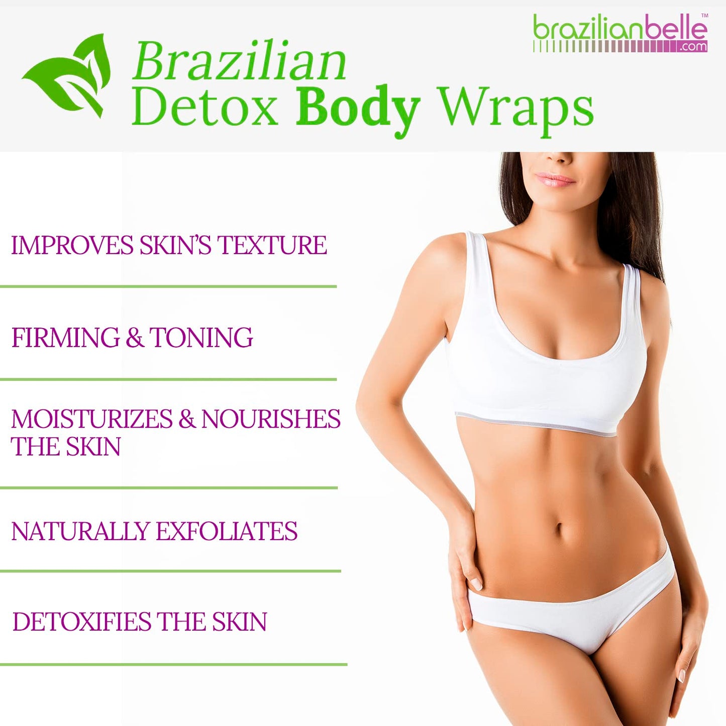Brazilian Belle clay cream container and wrap supplies