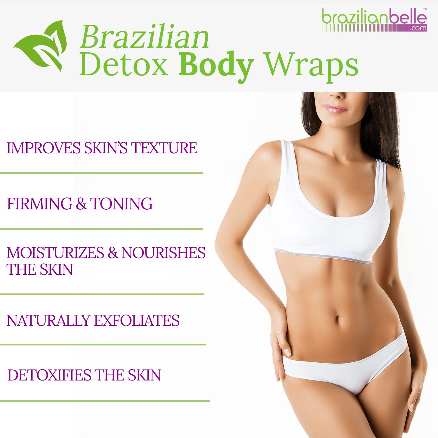 Brazilian Belle clay cream container and wrap supplies