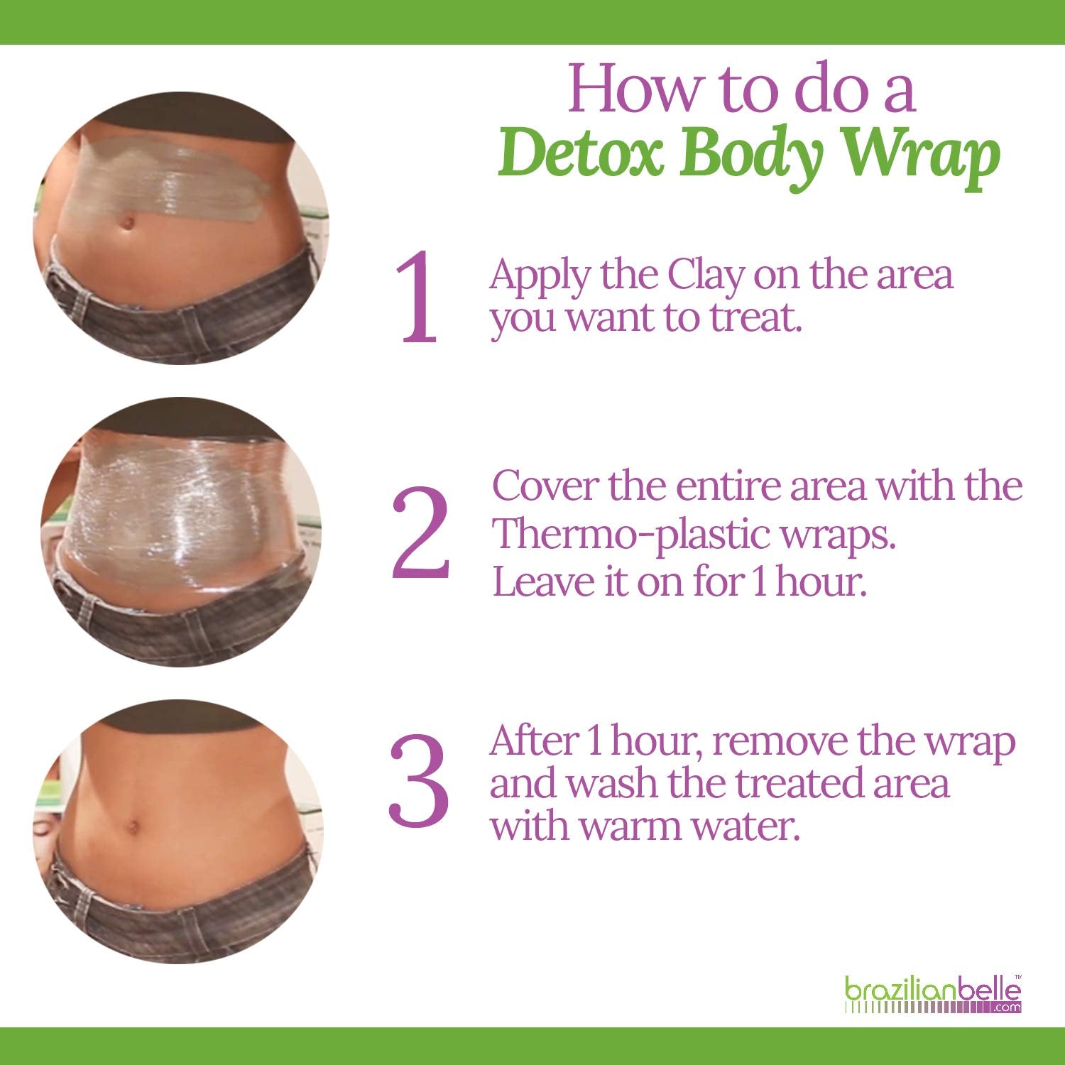 Detailed view of Brazilian Belle firming clay formula