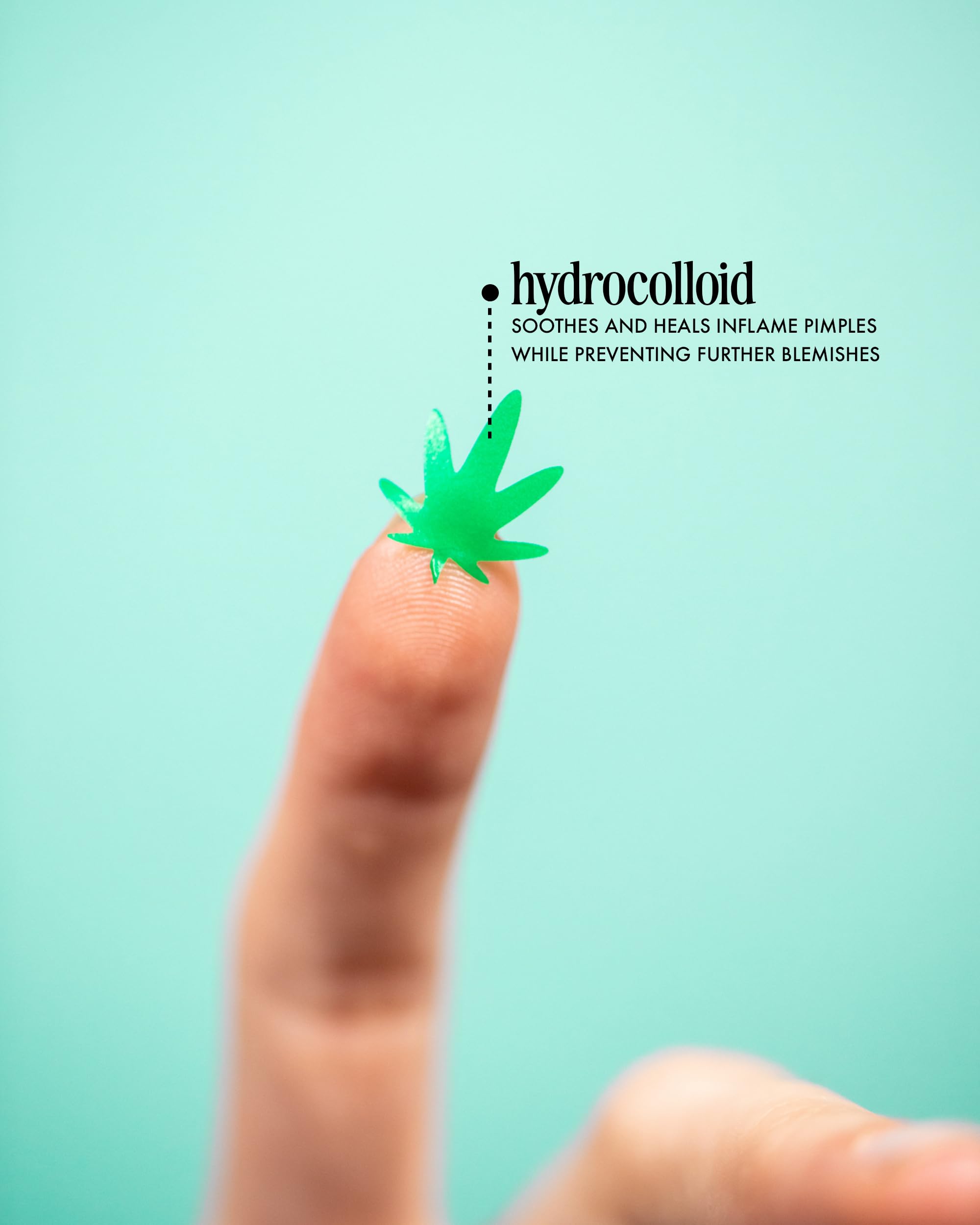 Truly Beauty hydrocolloid patches showing ingredients