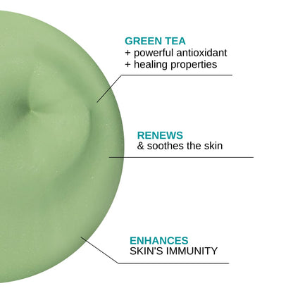 Spa quality body rehydrating mask infused with kava root extract and camellia flower.