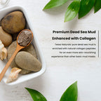 Tessa Naturals Dead Sea Mud Mask packaging and size