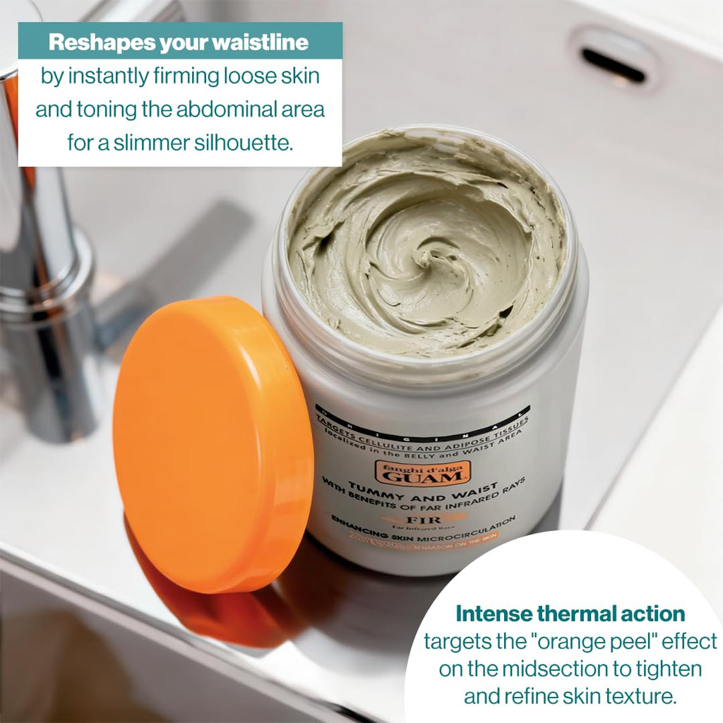 Guam seaweed body wrap jar with label details
