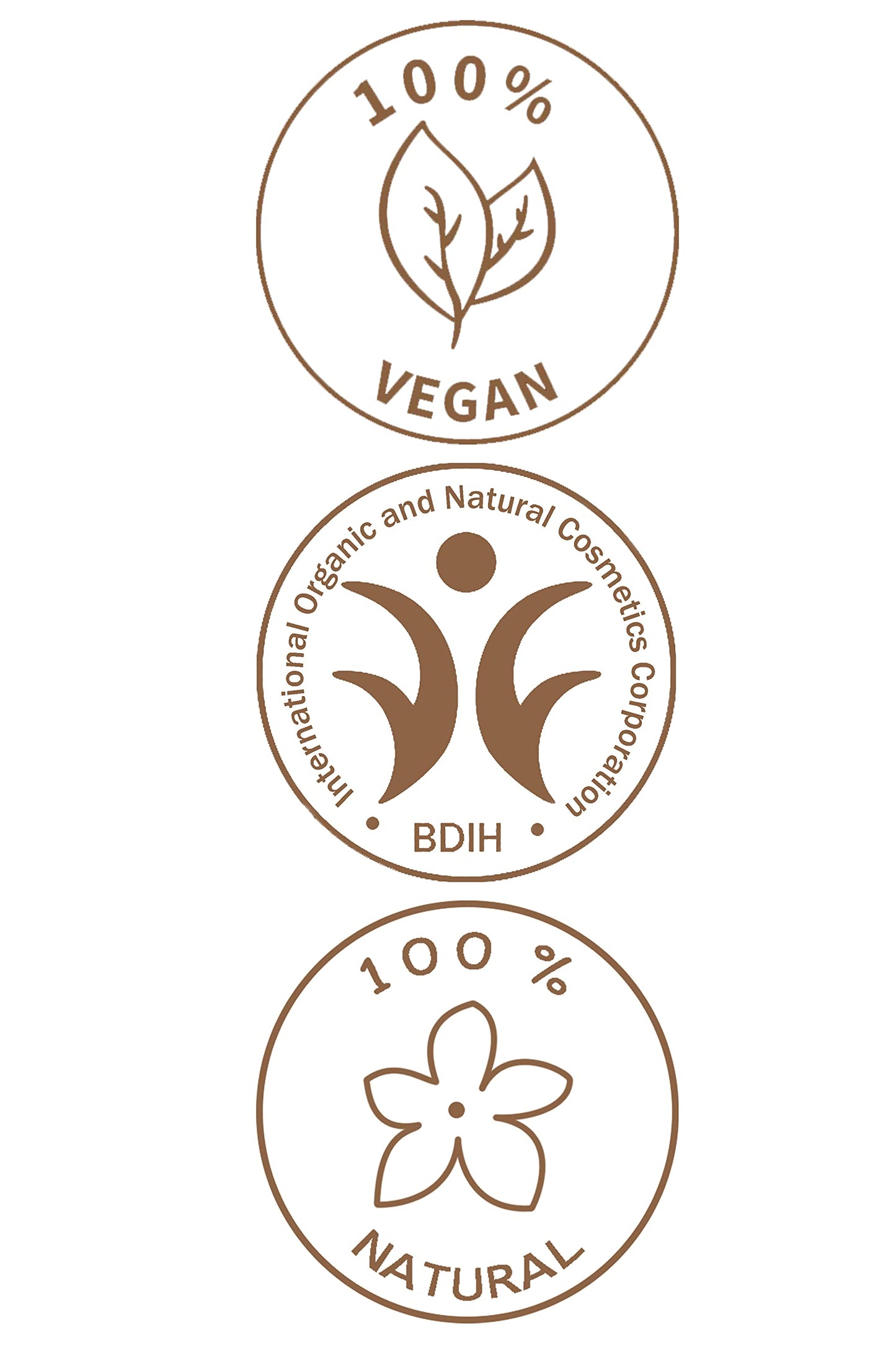 Back label of Khadi Wonder Hair Tonic showing pure herbal ingredients list.