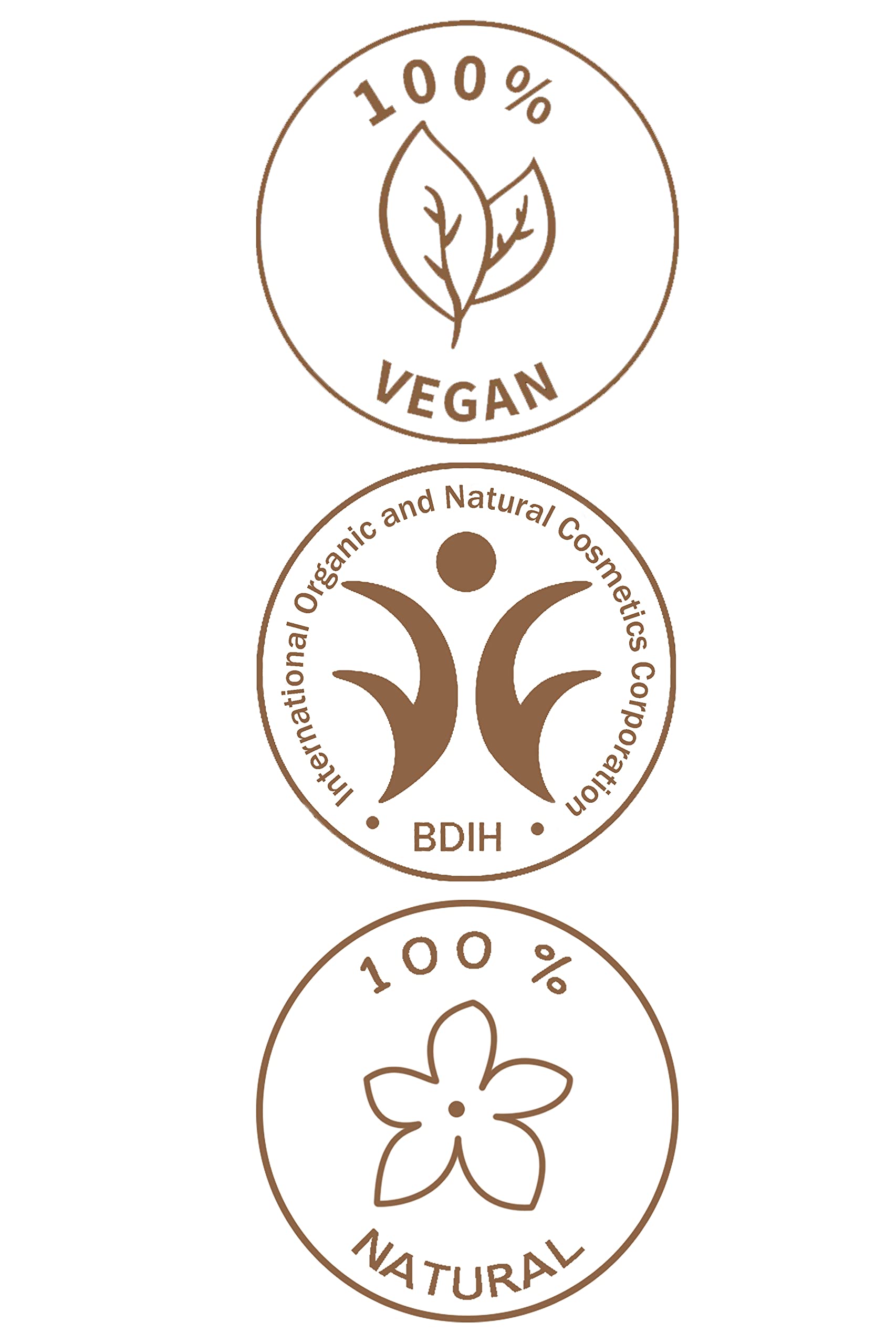 Back label of Khadi Wonder Hair Tonic showing pure herbal ingredients list.