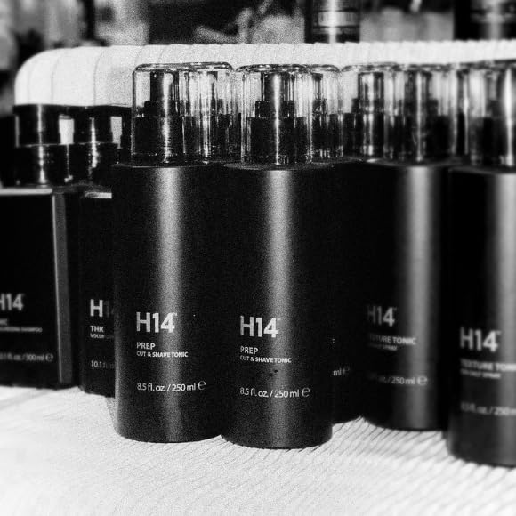 Imported H14 haircut and shaving tonic enriched with panthenol and glycerin