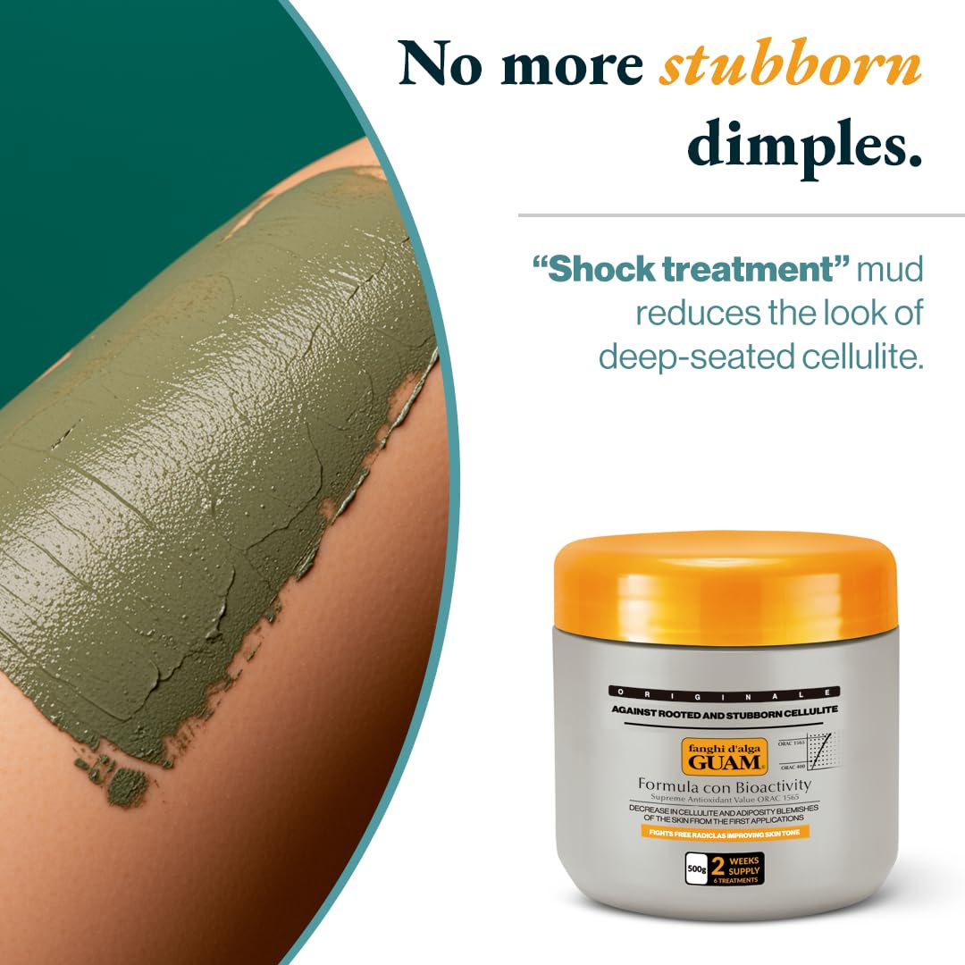Guam Max Strength Hot Mud ingredients and texture