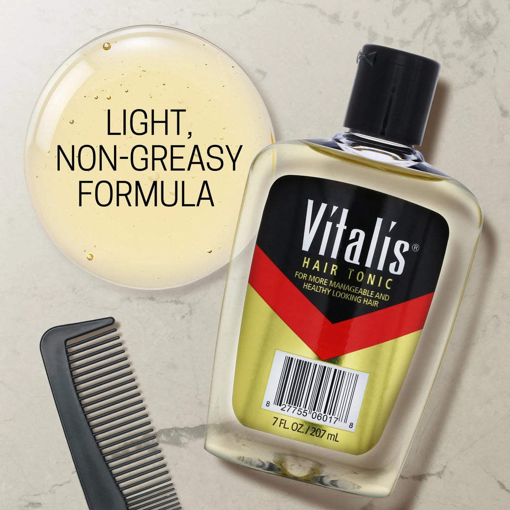 Imported Vitalis hair vitalizer non greasy formula for managing frizz and flyaways