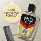 Imported Vitalis hair vitalizer non greasy formula for managing frizz and flyaways