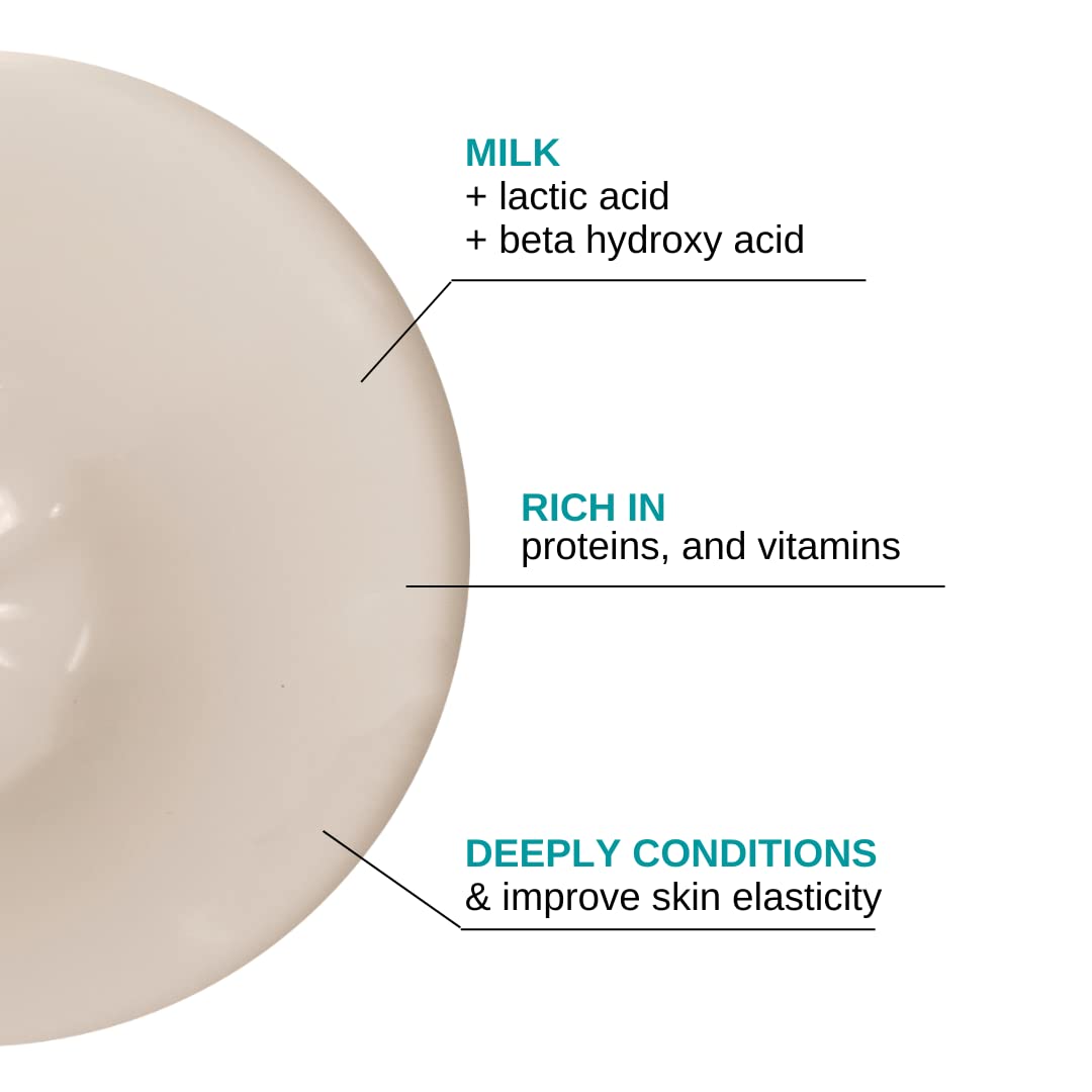 Spa quality Bodipure Silky Milk Mud treatment for dry skin