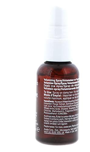 Aveda weightless body spray bottle cap and nozzle close up
