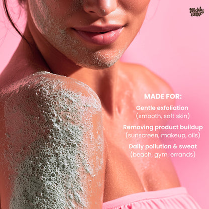 Close up of Muddyland packaging showing ingredients
