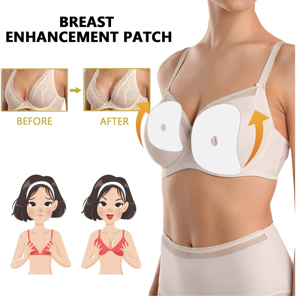Koahde natural enhancement patch individual wrapper