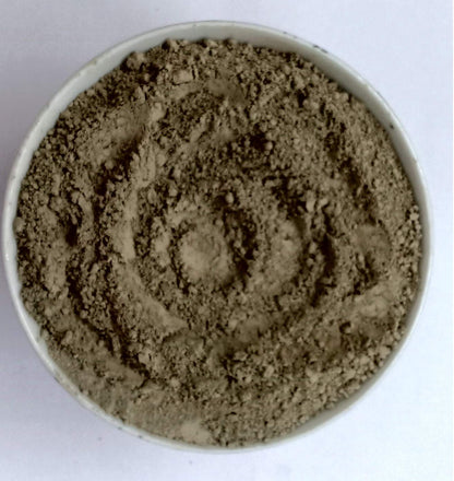 MB Herbals Dead Sea Mud 227 Grams product label closeup