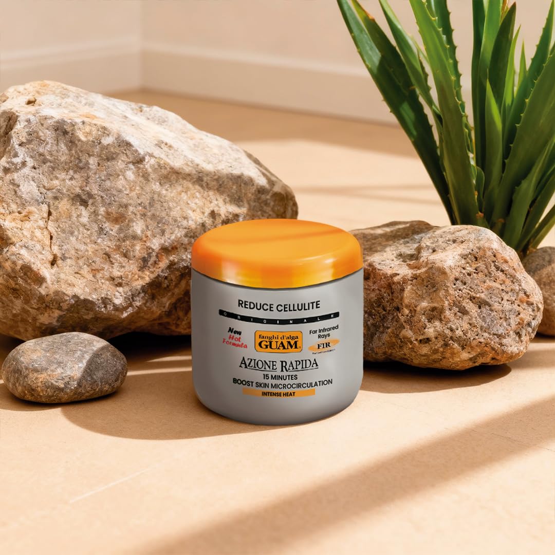 Guam seaweed mud body mask packaging showing directions for fifteen minute treatment