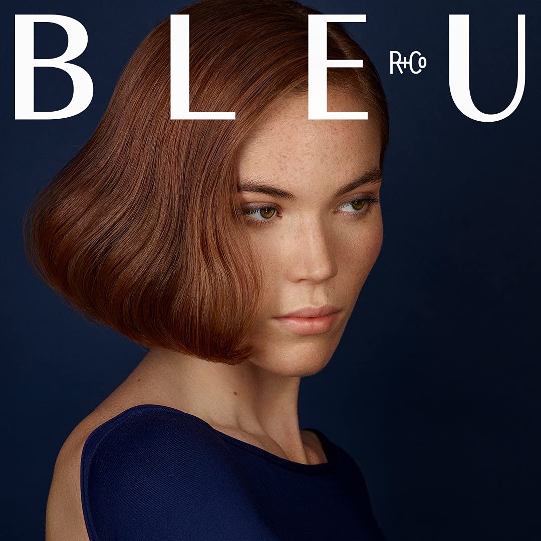 R+Co BLEU weightless volumizing mist professional results packaging